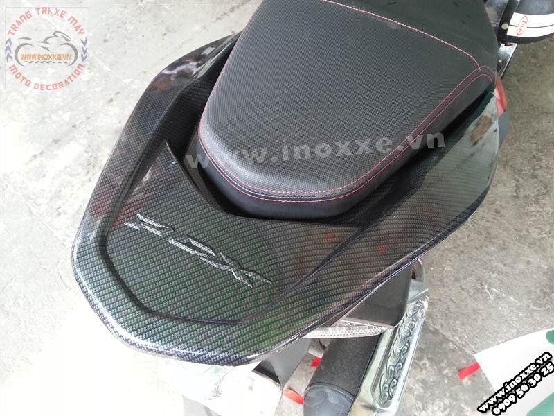 Phụ kiện PCX 2014 - Ốp cản sau sơn carbon